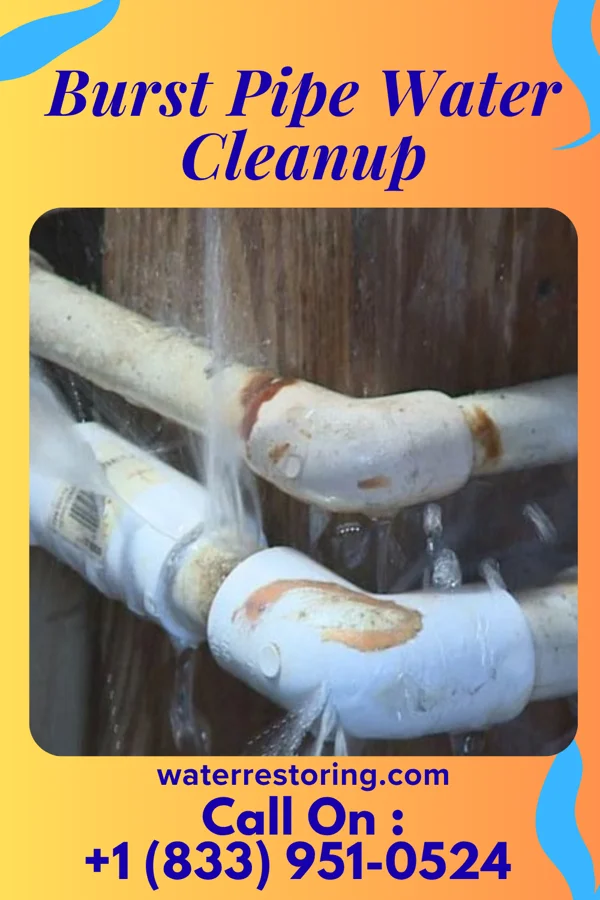 Burst Pipe Water Cleanup in Hilliard, OH